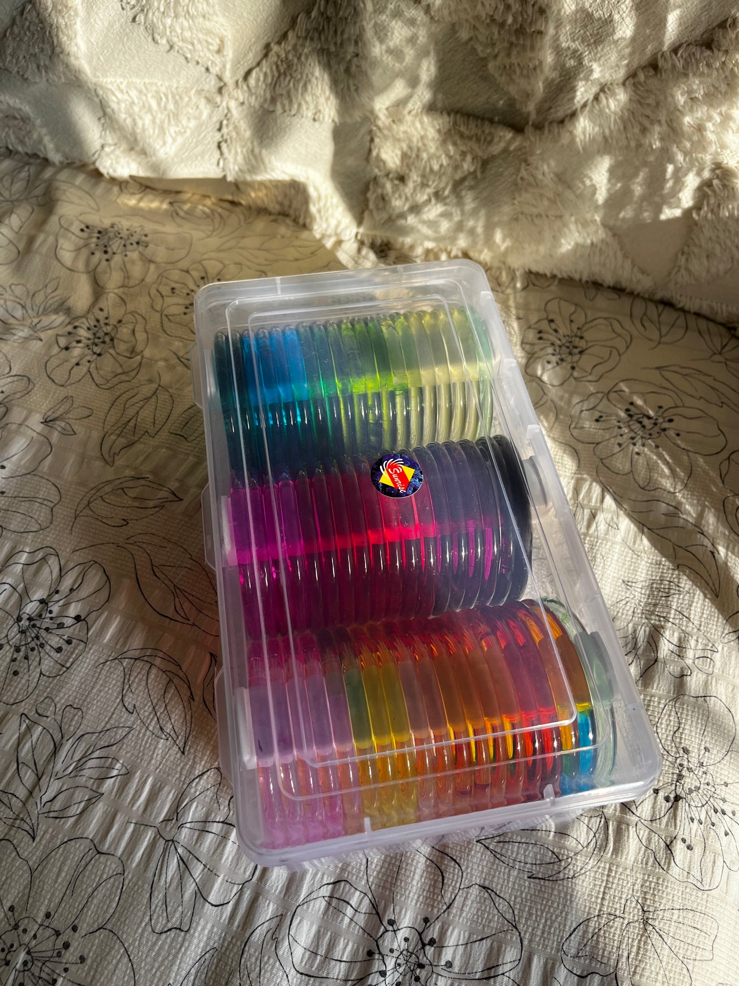 3 rod Bangle Box