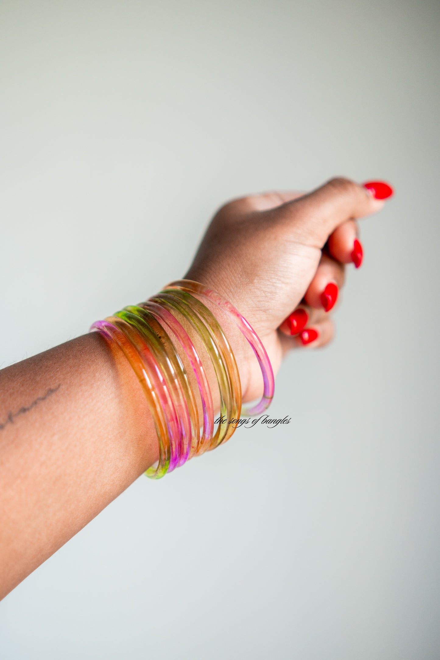 Jelly Bangles Regenbogen