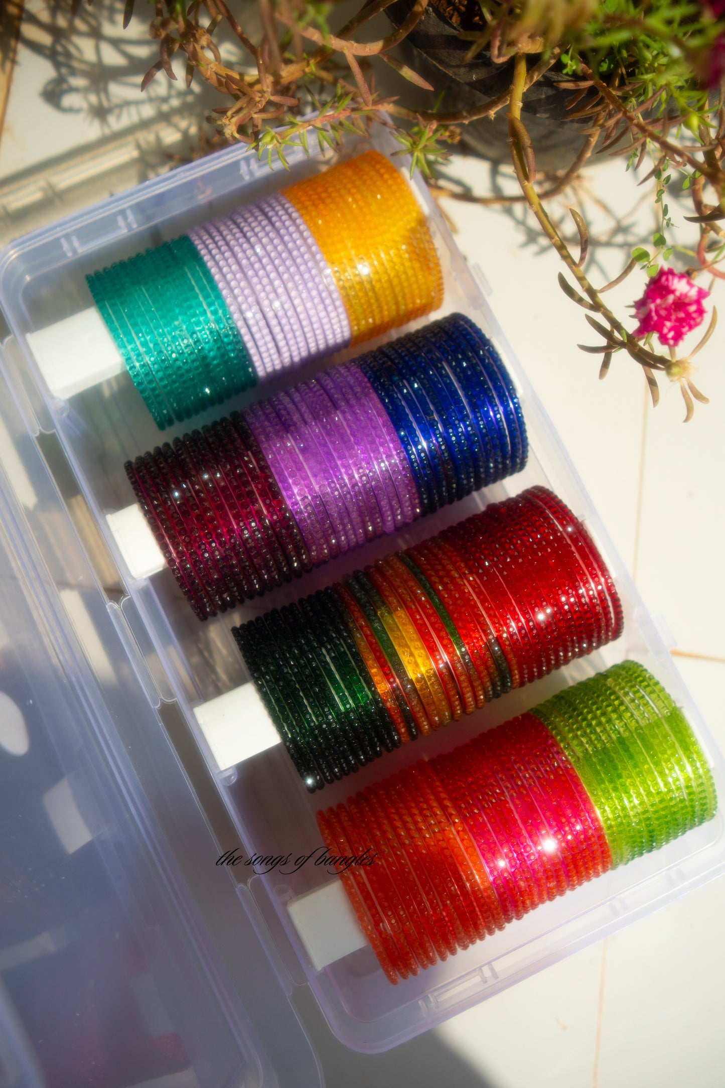 Bangle Box - Raindrop (Size 2.4 premade)