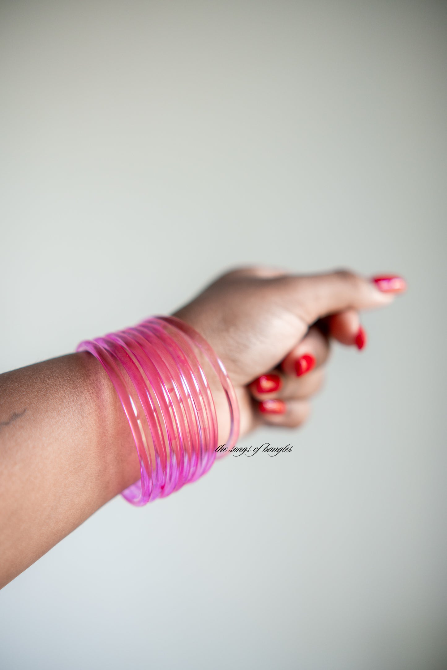 Jelly Bangles Rosa