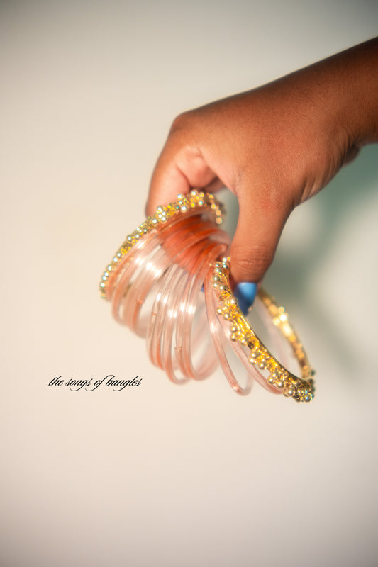 Ghungroo Bangles - (Pack of 2) [Please Note: No glass bangles included]