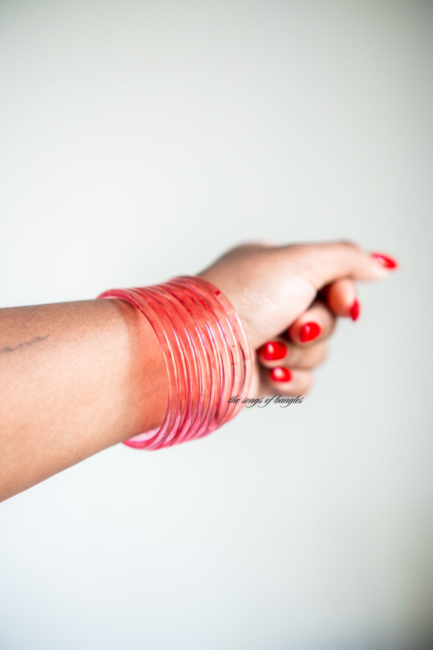Jelly Bangles Pfirsich