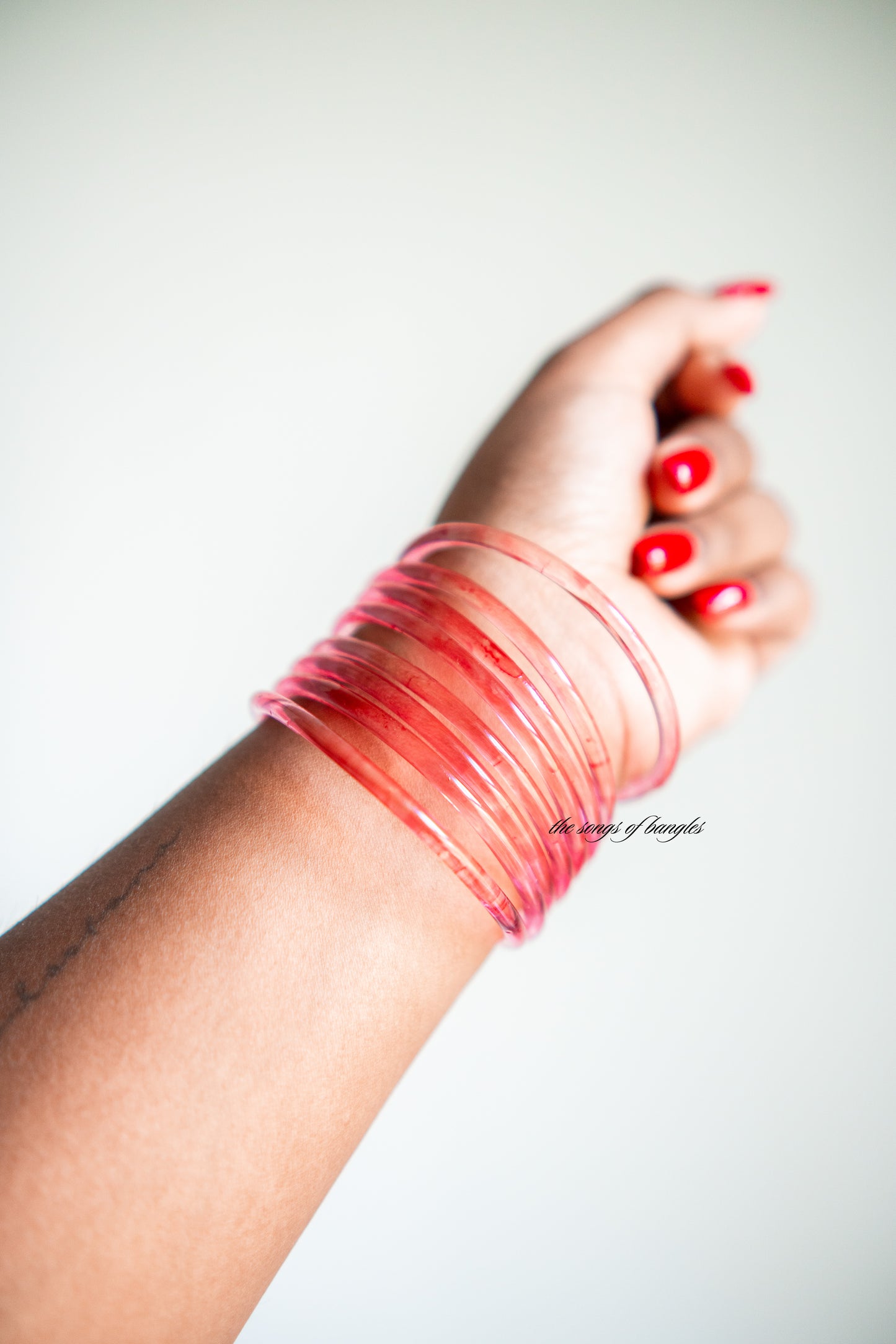 Jelly Bangles Pfirsich