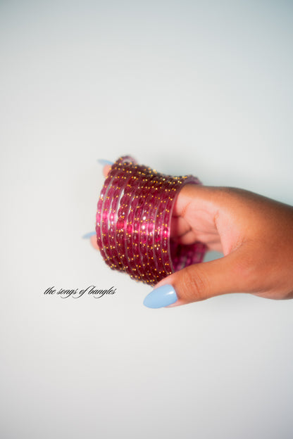 "Pyaji" Glass Bangles
