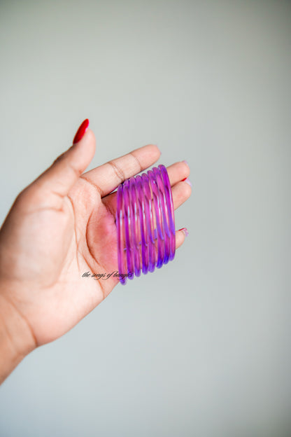 Jelly Bangles Lila